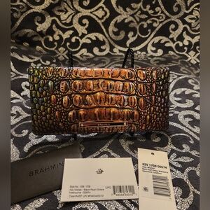 Brahmin Leather Ady Wallet, Black Pearl Ombre Melbourne (NWOT)
